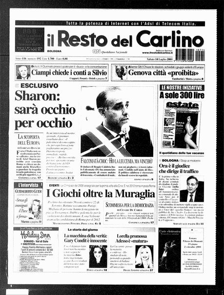 Il Resto del Carlino : giornale dell'Emilia